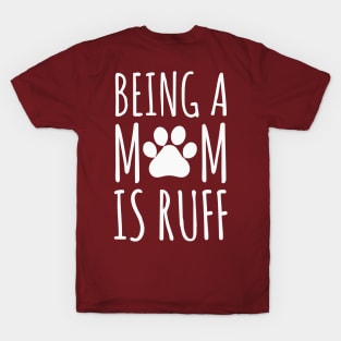Leopard Print Dog Mom T-Shirt